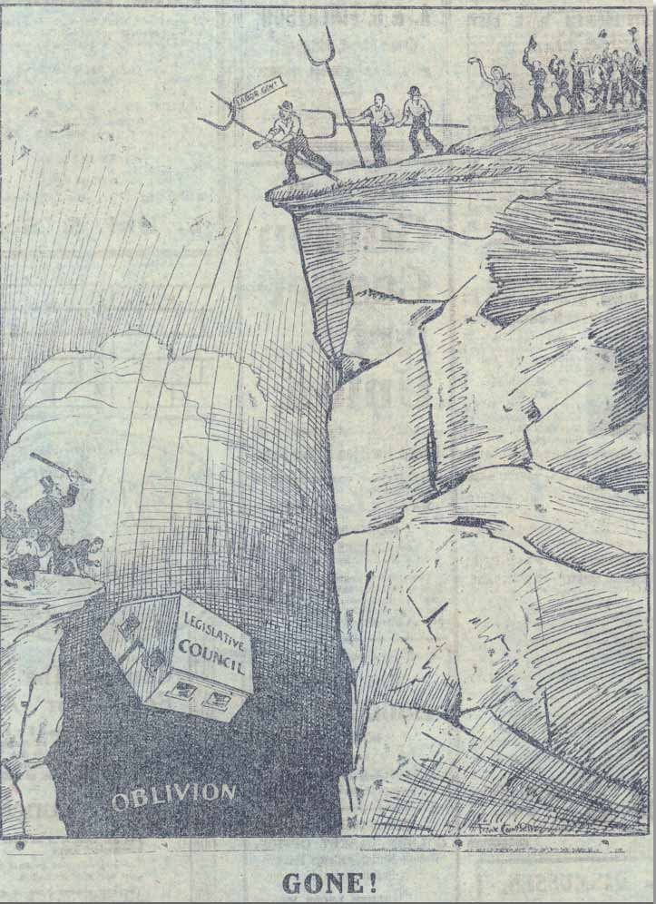 The Queensland Legislative Council was abolished, making Queensland the only Australian state without a bicameral legislature.