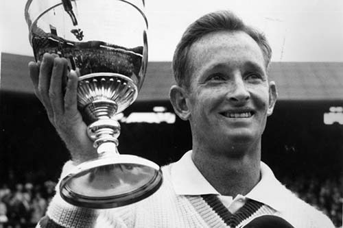 Rockhampton-born Rod 'Rocket' Laver wins the tennis Grand Slam (the only man to win it twice—winning again in 1969).