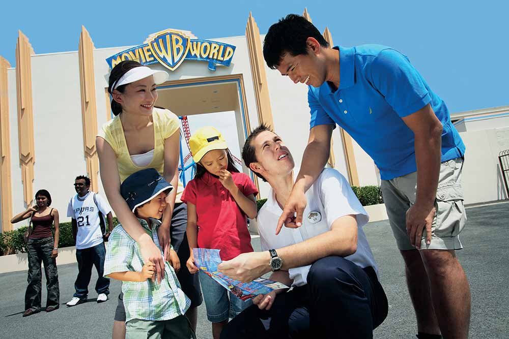Warner Bros. Movie World opens at Oxenford.