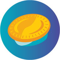 Qld Day Icon Meat Pie