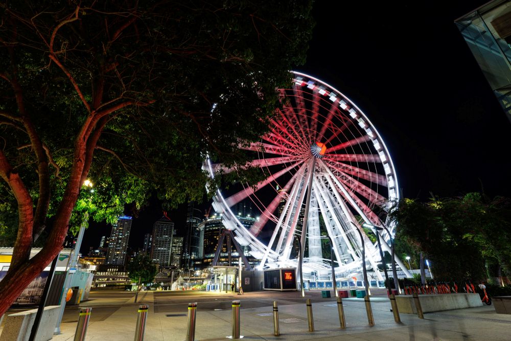 Light Up QLD Ferris Wheel